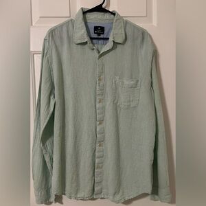 Ben Sherman Mint Green Casual Button Down Shirt